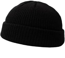 Faringoto Beanie Mütze Winter Outdoor Sport Geschenke Strumpffüller für Männer Frauen, Schwarz , Einheitsgröße von Faringoto