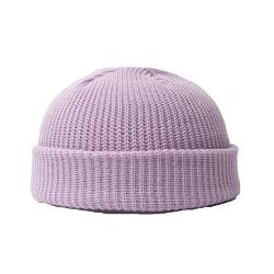 Faringoto Beanie Mütze Winter Outdoor Sport Geschenke Strumpffüller für Männer Frauen, Taro Violett, Einheitsgröße von Faringoto