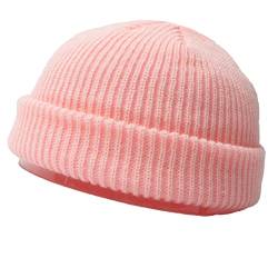 Faringoto Beanie Mütze Winter Outdoor Sport Geschenke Strumpffüller für Männer Frauen, rose, Einheitsgröße von Faringoto