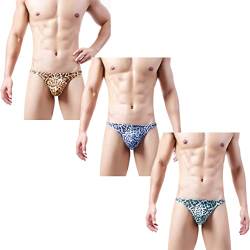 Faringoto G-String Tanga Homosexuell Männer Unterwäsche Tangas für Männer T-Back Low Rise Brief von Faringoto