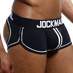 Faringoto Gay Underwear Men Boxer Backless Jockstrap String, Schwarz , M von Faringoto