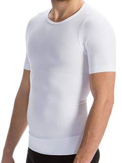 FarmaCell Man 419 (Weiß, L) Figurformendes T-Shirt Herren von FarmaCell