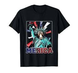 America Costume Mule Cosplay Proud Freedom 4th Of July T-Shirt von Farmer 4th Of July Costume