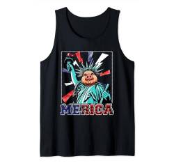 America Costume Pig Cosplay Proud Freedom 4th Of July Tank Top von Farmer 4th Of July Costume