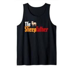 Sheepfather Costume Sheep Matching Farmer Owner Lover Family Tank Top von Farmer Father's Day Costume