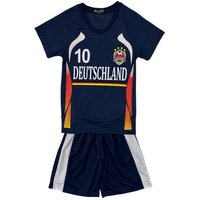 Fashion Boy Fußballtrikot Fußball Fan Set Deutschland Germany Trikot + Shorts, JS780 (Set, 2, Shirt+Shorts) von Fashion Boy