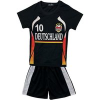 Fashion Boy Fußballtrikot Fußball Fan Set Deutschland Germany Trikot + Shorts, JS780 (Set, 2, Shirt+Shorts) von Fashion Boy