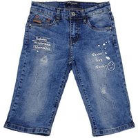 Fashion Boy Jeansbermudas Jungen Bermuda Jeans Shorts Sommerjeans Stretch, J306 von Fashion Boy