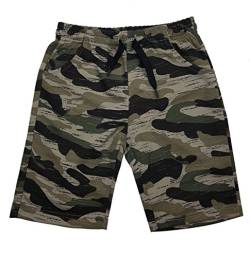 Fashion Boy Jungen Army Bermuda Tarn Shorts in Braun Camouflage, Gr. 122, Jn6119.8 von Fashion Boy