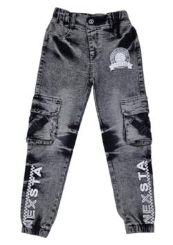 Fashion Boy Jungen Jeans Hose Cargo, Gr. 140/146, J13.12 von Fashion Boy