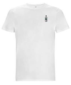 100% Bio Baumwoll T-Shirt - Bestickt in Bayern - Luft Design von Fashion Drinks