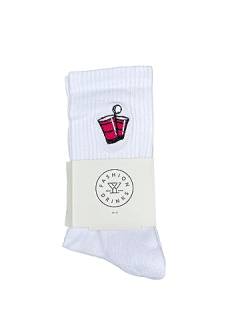 Fashion Drinks Crew Socks Damen & Herren aus Bio Baumwolle im Beerpong Design (42-46) von Fashion Drinks