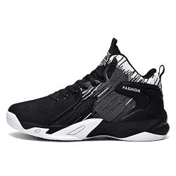 Fashion Modern WORLDLYDA Herren Mode High Top Basketball Schuhe Atmungsaktiv Casual Walk Athletic Basketball Sneakers für Damen und Herren (SNK01,40) von Fashion Modern WORLDLYDA