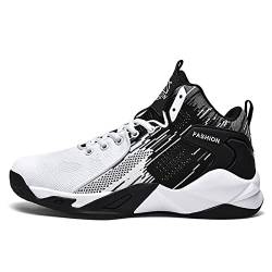 Fashion Modern WORLDLYDA Herren Mode High Top Basketball Schuhe Atmungsaktiv Casual Walk Athletic Basketball Sneakers für Damen und Herren (SNK02,39) von Fashion Modern WORLDLYDA