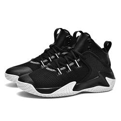 Fashion Modern WORLDLYDA Herren Mode High Top Basketball Schuhe Atmungsaktiv Casual Walk Athletic Basketball Sneakers für Damen und Herren (SNK11,41) von Fashion Modern WORLDLYDA