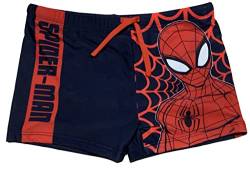 Marvel Avengers Spiderman Badehose Badeboxer (as3, Numeric, Numeric_128, Regular, Peacoat) von Fashion UK