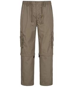 Fashion Herren Cargo Hose mit Dehnbund ID417, Größe:XXL;Farbe:Braun von Fashion