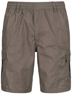 Fashion Herren Cargo Shorts mit Dehnbund - mehrere Farben ID509, Größe:3XL;Farbe:Braun von Fashion