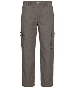 Fashion Herren Thermohose mit Dehnbund - mehrere Farben ID553, Größe:XXL;Farbe:Grau von Fashion