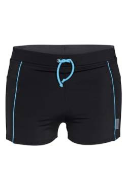 fashy Herren Badehose (80% PA Recycled) mit Innentasche, schwarz von Fashy