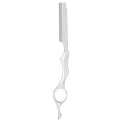 Haarausdünnungsrasierer, Haarstrukturierendes Rasiermesser Haartrimmen Rasiermesser Haarschneiden für Zuhause für Frauen für Salon für Männer(Silber) von FastUU