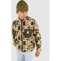 Fat Moose Trevor Aop Sweatjacke brown von Fat Moose