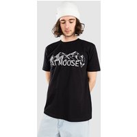 Fat Moose Walker T-Shirt black von Fat Moose