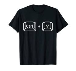 Vatertagsgeschenk Ctrl C & Ctrl V Dad & Baby Matching New Dad T-Shirt von Fathers Day Gift Dad Shirts for Men