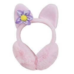 Winter Plüsch Ohrenwärmer kinder mädchen Weiche Flauschige Ohrenschützer Jungen warm faltbar Kopfbedeckungen Winter Accessoire Warmer Earmuffs Cartoon Katzeohren Ohrenschutz von Faxianther