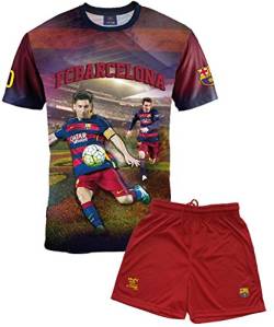 F. C. Barcleona Jungen T-Shirt Lionel Messi, offizielle Kollektion, Kindergröße - 8 Jahre von Fc Barcelone