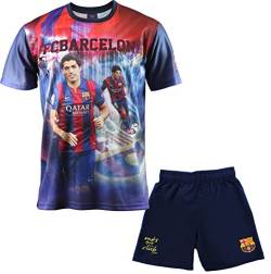 F. C. Barcleona Jungen T-Shirt und Shorts Luis Suárez, offizielle Kollektion, Kindergröße - 14 Jahre von Fc Barcelone