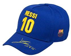 FC Barcelona Barca Cap – Lionel Messi – Offizielle Kollektion, Größe verstellbar von Fc Barcelone