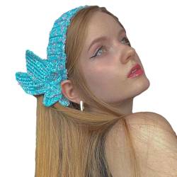 Elegante handgehäkelte Flügel-Haarbänder für Damen und Mädchen, Haarschmuck, ethnisches Stirnband, exotischer Kopfschmuck, handgefertigtes Häkel-Stirnband für Damen und Mädchen von Fcnjsao