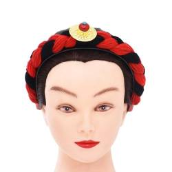Geflochtene Stirnbänder für Mädchen, Foto-Haarbänder, Kopfschmuck, bunte Haarbänder, Geburtstagsparty, bunte Stirnbänder für Frauen von Fcnjsao
