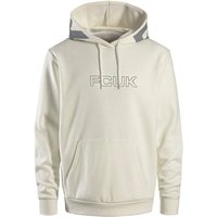 FCUK Hoodie in Regular Fit und Langarm, Sweatshirt mit Kapuze, Baumwollmischung von Fcuk