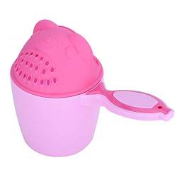 Baby Shampoo Cup süßes Kind waschen Haare Baden Flusher Schutzauge (/8.27x4.21x5.91in)(Pink) von Fdit