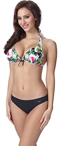 Feba Damen Push Up Bikini F17 (Muster-331, Cup 70B / Unterteil 36) von Feba