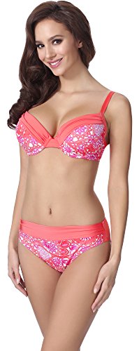 Feba Damen Push Up Bikini F21 (Muster-310, Cup 70C / Unterteil 36) von Feba