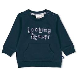 Feetje Baby Jungen Sweatshirt - Looking Sharp, Marine, 74 von Feetje