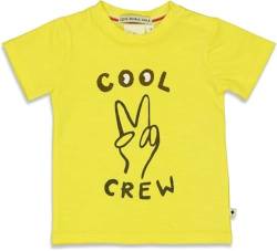 Feetje Baby-Jungen T-Shirt Cool Crew, gelb, 86 von Feetje