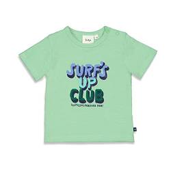 Feetje Baby-T-Shirt AOP - Surf's Up Club, Mint, 68 von Feetje