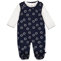 Feetje Jungen Baby Stramplerset Strampler mit Langarm Shirt 00203 in blau, Kleidergröße:56, Farbe:Navy' von Feetje