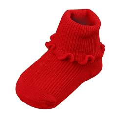 FeiliandaJJ Baby Baumwollsocke Bequeme Nette Kinder Warme Socken Einfarbig Socken für 0~12 Monate von FeiliandaJJ