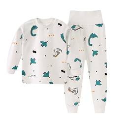 FeiliandaJJ Kleinkind Mädchen Jungen Zweiteiliger Schlafanzug Set Baby Kinder Cartoon Schlafanzüge Nachtwäsche Set Frühling Herbst Winter Langarm Pyjama Set 50 56 62 68 74 80 86 92 von FeiliandaJJ