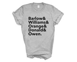 Fellow Friends - Band Members Line Up T-Shirt Mens Womens Large Grey 2404 von Fellow Friends