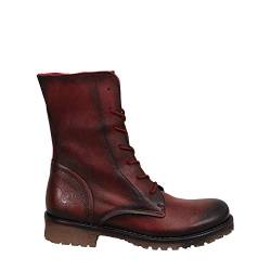Felmini - Damen Schuhe - Verlieben CASTER B501 - Militärstiefel - Echtes Leder - Rot - 42 EU Size von Felmini