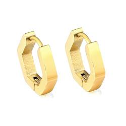 Felsen Mart Gold-Plated Ear Cuffs Earrings for Women Fashion Accessories for Girls and Women | Western Style Earrings, Small Dainty Earrings, Ohrringe im Western-Stil | kleine zierliche Ohrringe von Felsen Mart