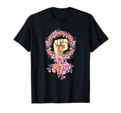 Feminismus Frauenpower Blumen - Girl Power Feministin T-Shirt von Feminismus Geschenke & Ideen