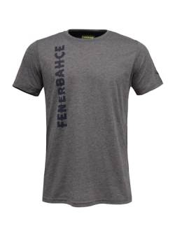 Fenerbahce Herren Tribune Grau Fenerbahce T-Shirt von Fenerium