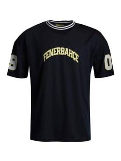 Herren College-FB-Patch-T-Shirt von Fenerium